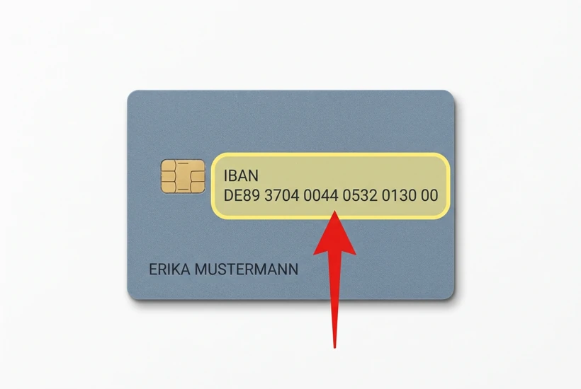 Wo Sie die Nummer auf der Karte finden