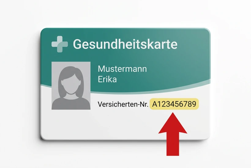Wo Sie die Nummer auf der Karte finden