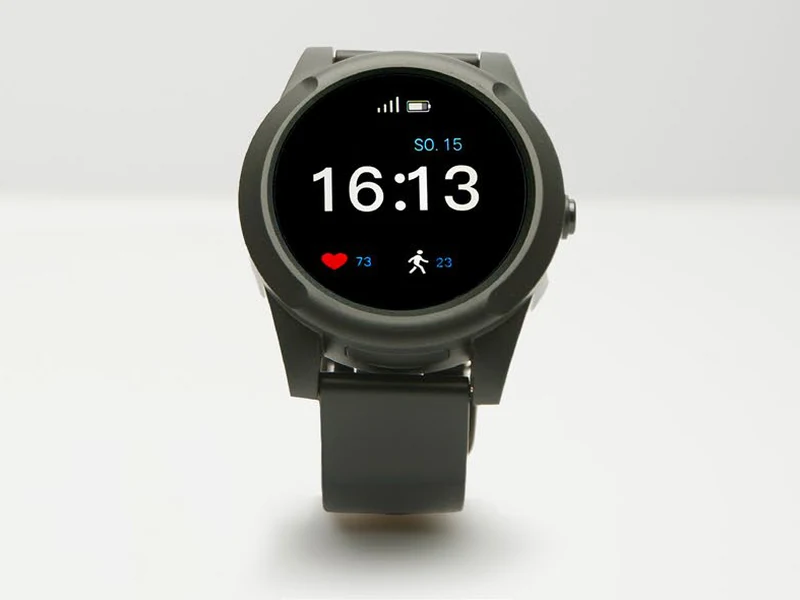 Mobiler Notruf als Notruf-Smartwatch mit SOS-Knopf